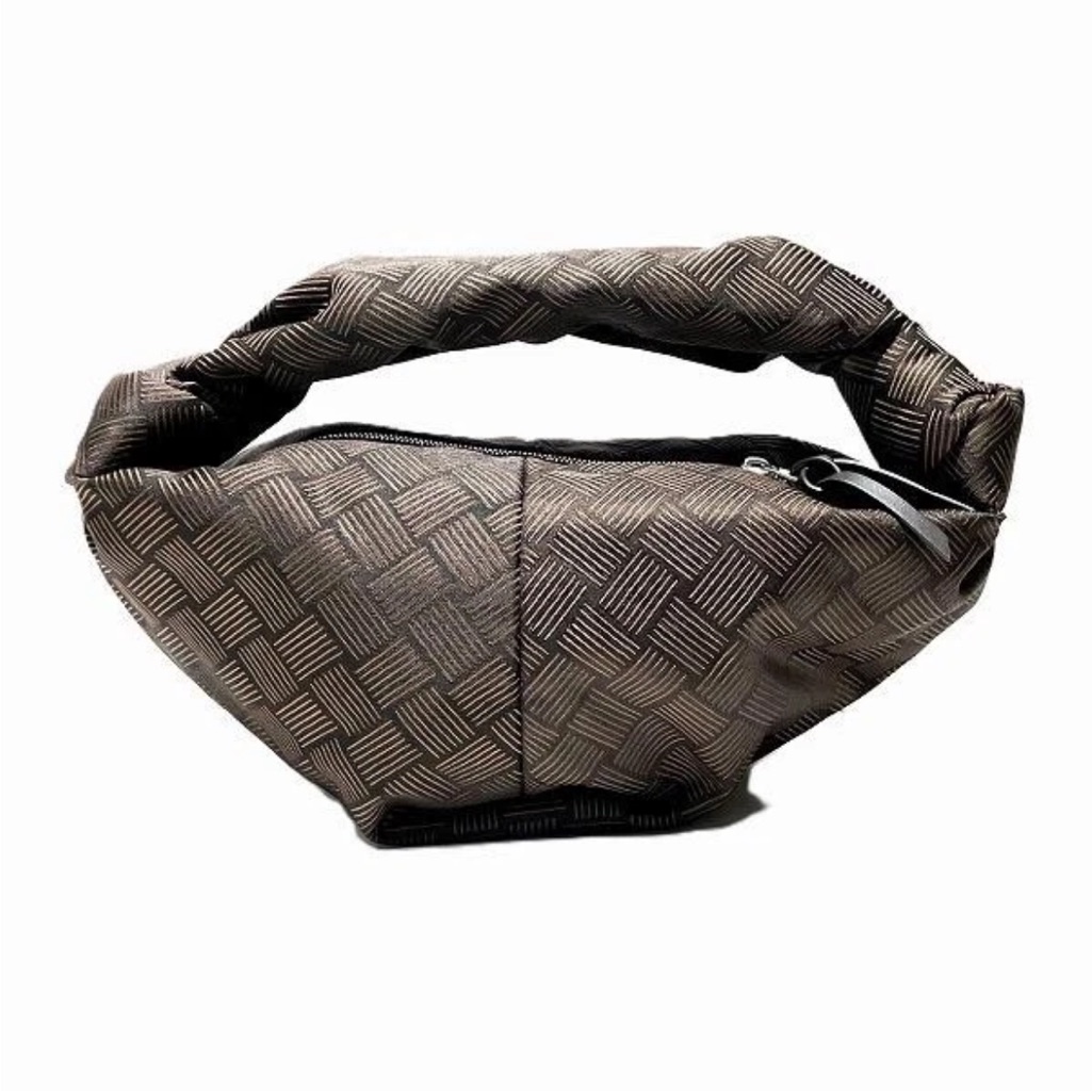 Bottega Veneta Woven Brown Satchel